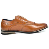 Bruno Marc Formal Zapatos Hombre Vestir con Cordones Forrado de Cuero